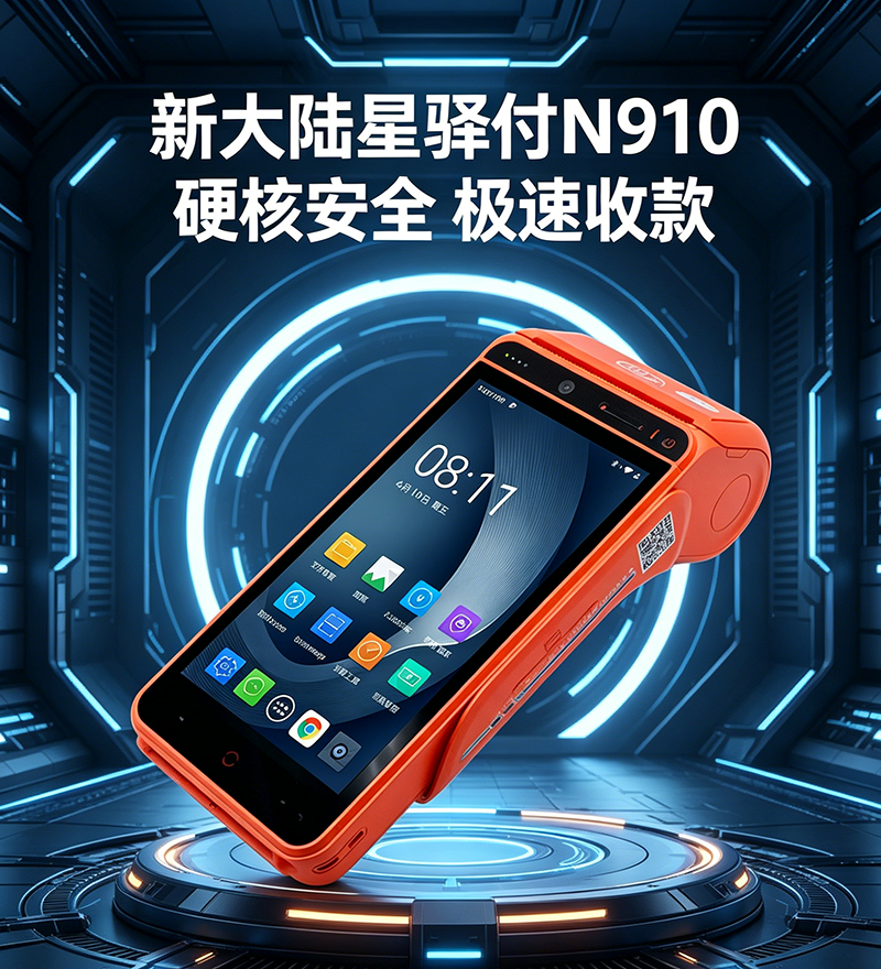 新大陆星驿付N910智能POS机